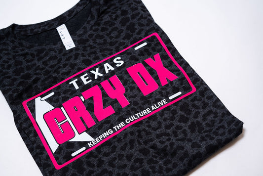Ladies Pink Texas Plate