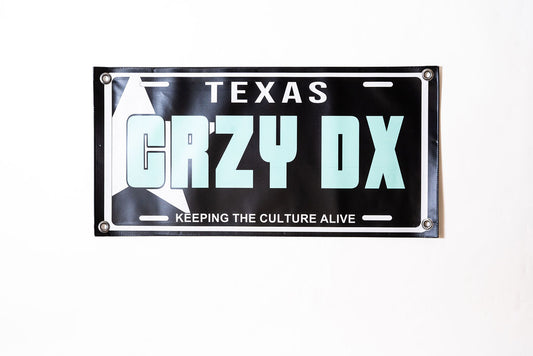 Banner - Texas Plate